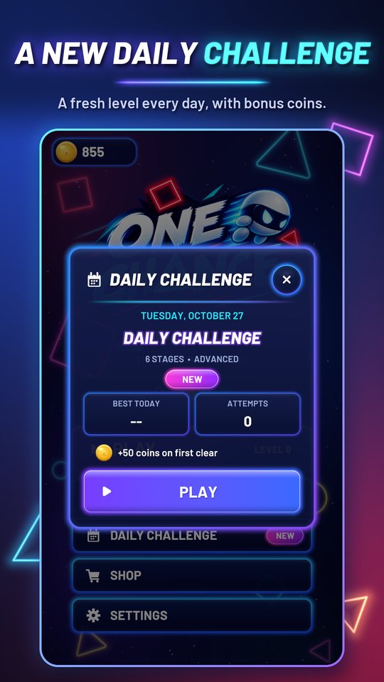 ONE CHANCE screenshot 4